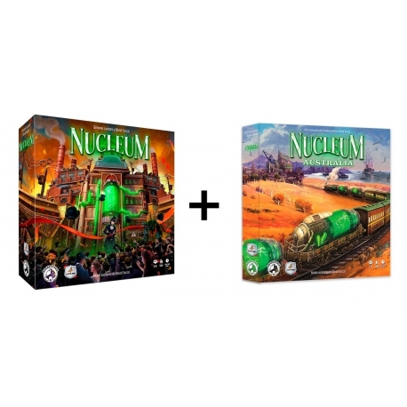 Nucleum + Australia Pack (Spanish) table game by Maldito Games