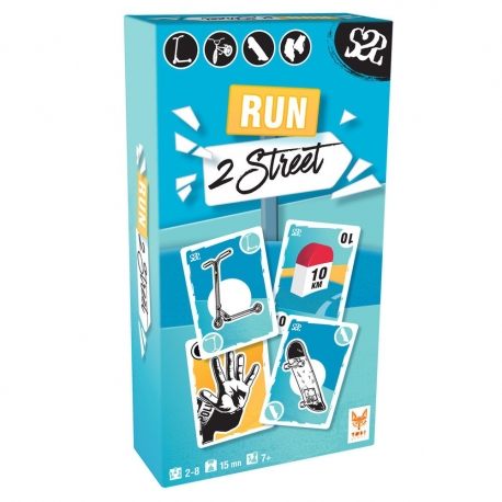 Run 2 Street (multi language) board game by TOPI Games