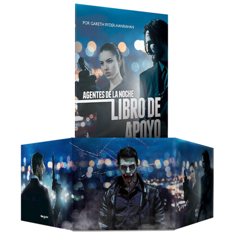 RPG Agents of the Night Screen + Support Book (Spanish) of Shadowlands Editions
