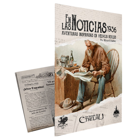Libro En las noticias 1936 (La Piel de Toro) La llamada de Cthulhu JDR de Shadowlands Ediciones