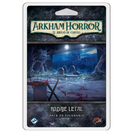 Expansión Arkham Horror LCG: Rodaje letal pack de escenario (Castellano) de Fantasy Flight Games