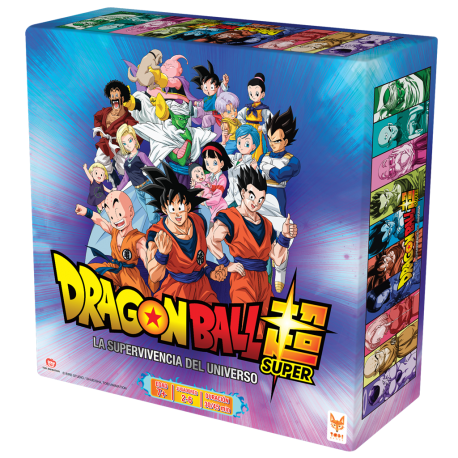 Juego de mesa en castellano Dragon Ball Super: La Supervivencia del Universo de TOPI Games