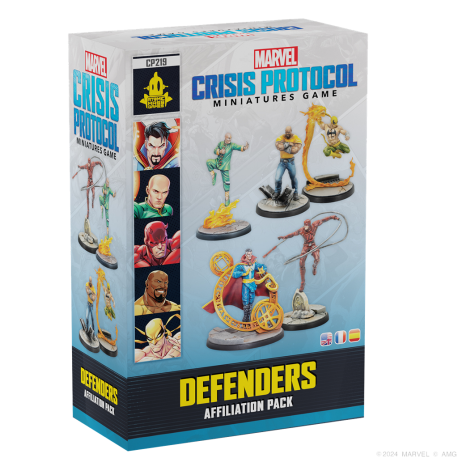 Marvel Crisis Protocol: Defenders Affiliation Pack (Multi Language) from Atomic Mass Games
