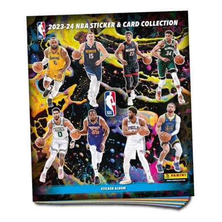 NBA Sticker & Trading Cards Collection 2023-24 Album (English)