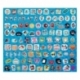 Disney Pack de 100 Pegatina Mickey & Minnie