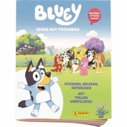 Bluey Spaß mit Freunden Sticker Collection Album (German)