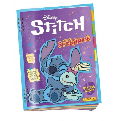 Stitch Super ScrapBook Sticker Collection Album (German)