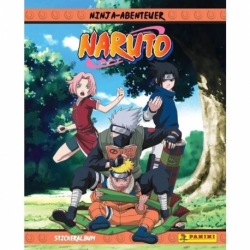 Naruto Ninja-Adventures Sticker Collection Álbum para Cromos (Alemán)