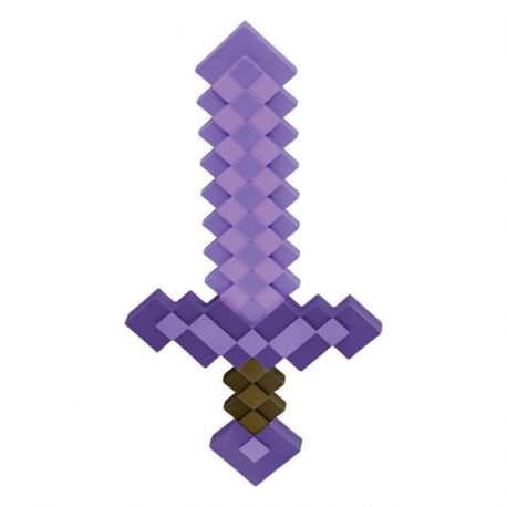 Minecraft Réplica Plástico Enchanted Sword 51 cm