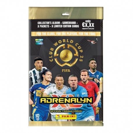 FIFA Club World Cup 2025 Adrenalyn XL Trading Cards Starter Pack Sobres Cartas Coleccionables (Alemán)