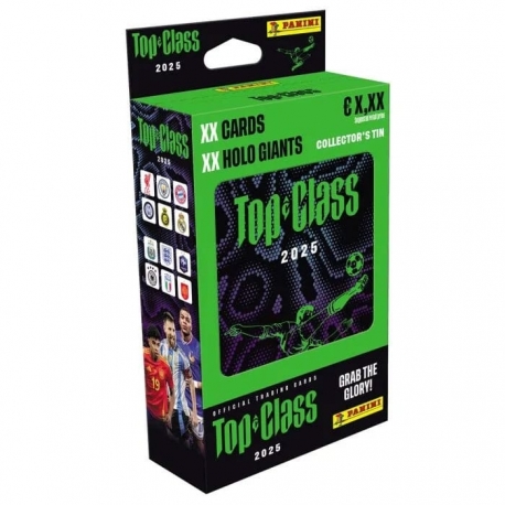 FIFA Top Class 2025 Trading Cards Classic Tin