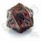 CritStones Metal dados D20 Pyroblade 3 cm