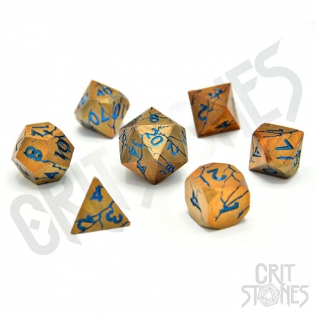 CritStones Metal Pack de Dados Sundered Spells (7)