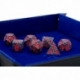 Dragon Storm Sharp Edge Silicone Dice Set Black Dragon Scales (7)