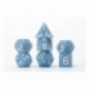 FanRoll Sharp Edge Silicone Dice Set Volcanic Soot (7)