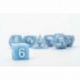 FanRoll Sharp Edge Silicone Dice Set Volcanic Soot (7)