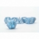FanRoll Sharp Edge Silicone Dice Set Volcanic Soot (7)