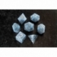 FanRoll Sharp Edge Silicone Dice Set Volcanic Soot (7)