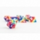 FanRoll Sharp Edge Silicone Dice Set Rainbow (7)