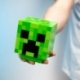 Minecraft Lámpara Creeper