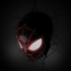 Marvel Comics Lámpara 3D LED Spider-Man Miles Morales Face 3D