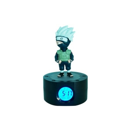 Naruto Shippuden Alarm Clock with Light Kakashi 18 cm