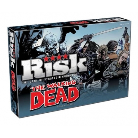 RISK THE WALKING DEAD, Un juego en el que te enfrentarás a los otros jugadores para conquistar territorios.