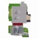 Minecraft Co. Figuras Vinyl Wolf and Creeper Monitor Buddiez