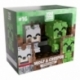 Minecraft Co. Figuras Vinyl Wolf and Creeper Monitor Buddiez