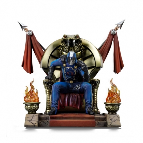 GI Joe Estatua 1/10 Art Scale Cobra Commander 25 cm