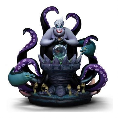 Disney's Villains Estatua 1/10 Deluxe Art Scale Ursula 23 cm de Iron Studios