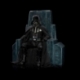 Star Wars Estatua 1/10 Art Scale Darth Vader on Throne 18 cm