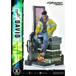 Cyberpunk: Edgerunners Estatua Real Elite Masterline Series 1/4 David 58 cm