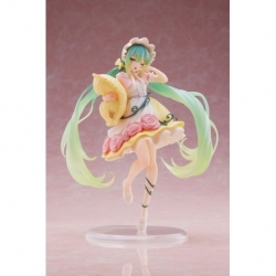 Hatsune Miku PVC Statue Hatsune Miku Wonderland Figure Sleeping Beauty Reissue 18 cm