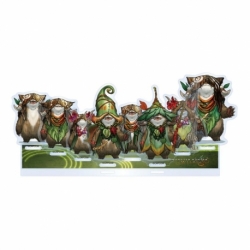 Monster Hunter Wilds Soporte acrílico Chomber Set 15 cm