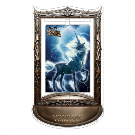 Monster Hunter Soporte acrílico Kirin Rotating 14 cm