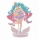 Hatsune Miku Tenitol PVC Statue Hatsune Miku Yumekawa Princess Lavender Ver. 21 cm