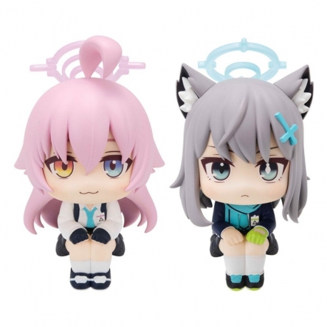 Blue Archive Look Up PVC Statue Shiroko & Hoshino Set (with gift) 11 cm