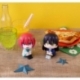 Mobile Suit Gundam GQuuuuuuX Estatua PVC Look Up Yuzuriha Amate (Machu) & Nyaan Set (with gift) 11 cm