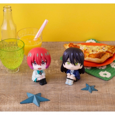 Mobile Suit Gundam GQuuuuuuX Estatua PVC Look Up Yuzuriha Amate (Machu) & Nyaan Set (with gift) 11 cm