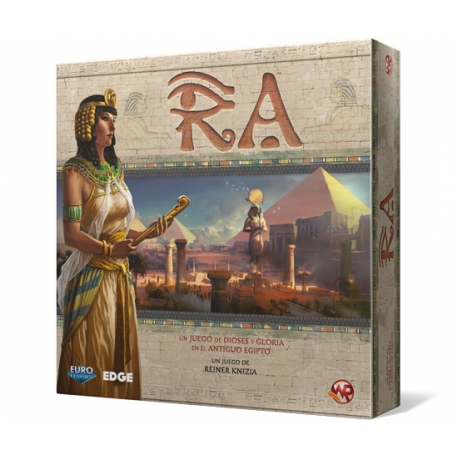 Ra Board game set in ancient Egypt where the best will rise to power