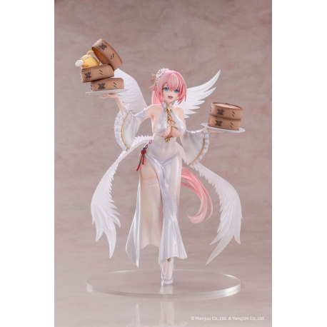 Azur Lane PVC Statue 1/6 Theseus: New Year's White Plumage Ver. 27 cm