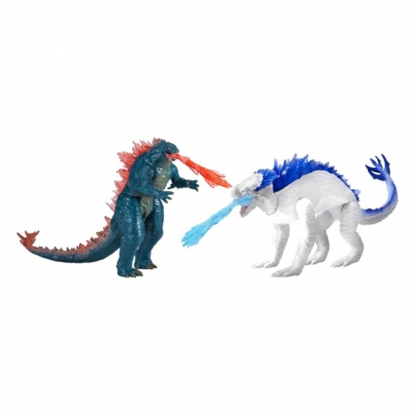 Godzilla x Kong: El Nuevo Imperio Diorama 2-Pack Godzilla vs Shimo 15 cm