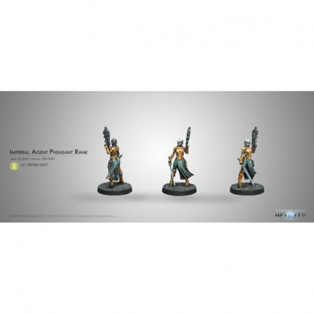 IMPERIAL AGENT PHEASANT RANK (RED FURY) YU JING INFINITY 280386-0607