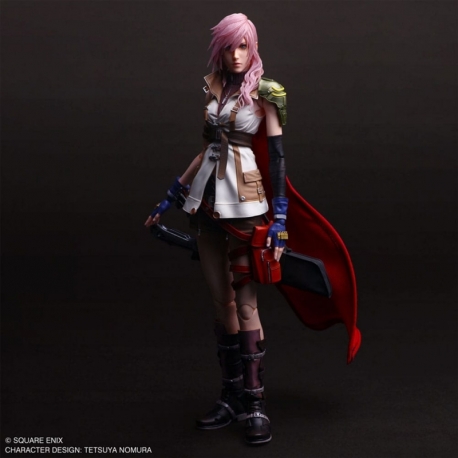 Final Fantasy XIII Play Arts Shin Action Figure Lightning 26 cm
