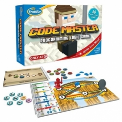 Juego de mesa Code Master donde podrás utilizar la lógica de programación para alcanzar las secuencias correctas que te hagan ga