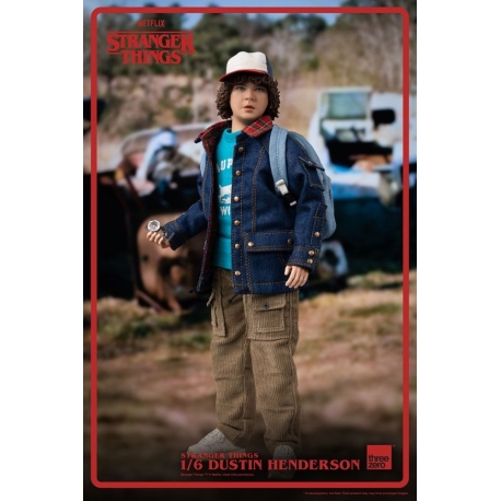 Stranger Things Figura 1/6 Dustin Henderson 23 cm