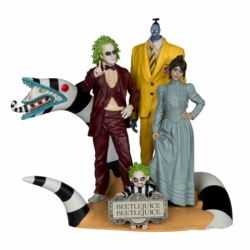 Beetlejuice Beetlejuice Movie Maniacs PVC Statue 4-Pack 15 cm