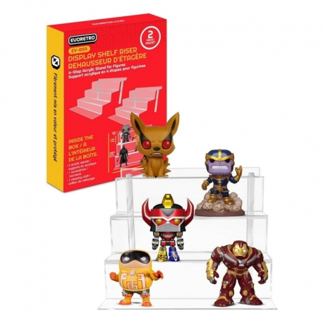 Evoretro Pack de 2 Estante acrílico RS9