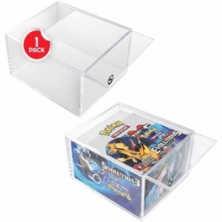 Evoretro Display Acrílico para Booster Boxes / Elite Trainer Boxes Ver. 1 with Sliding Lid